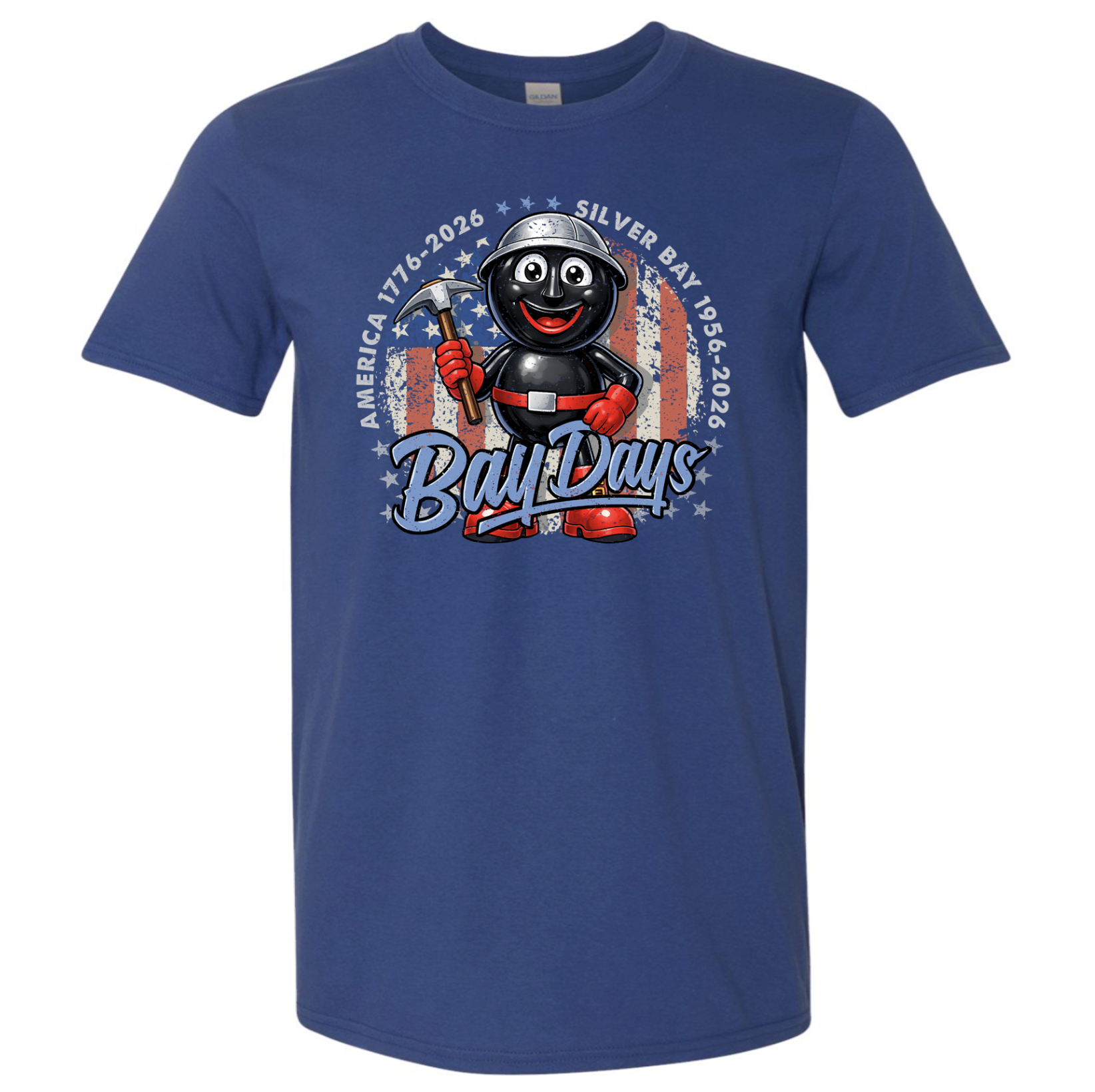 Bay Days Anniversary Rocky Tee - Royal